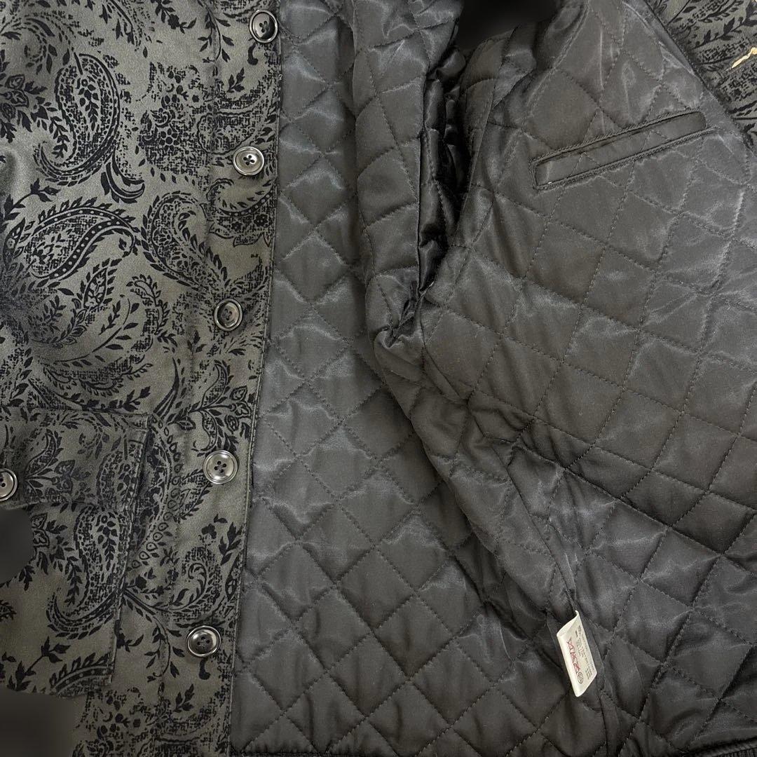 Calee ジャケット Lサイズ キャリー ペイズリー キルティング