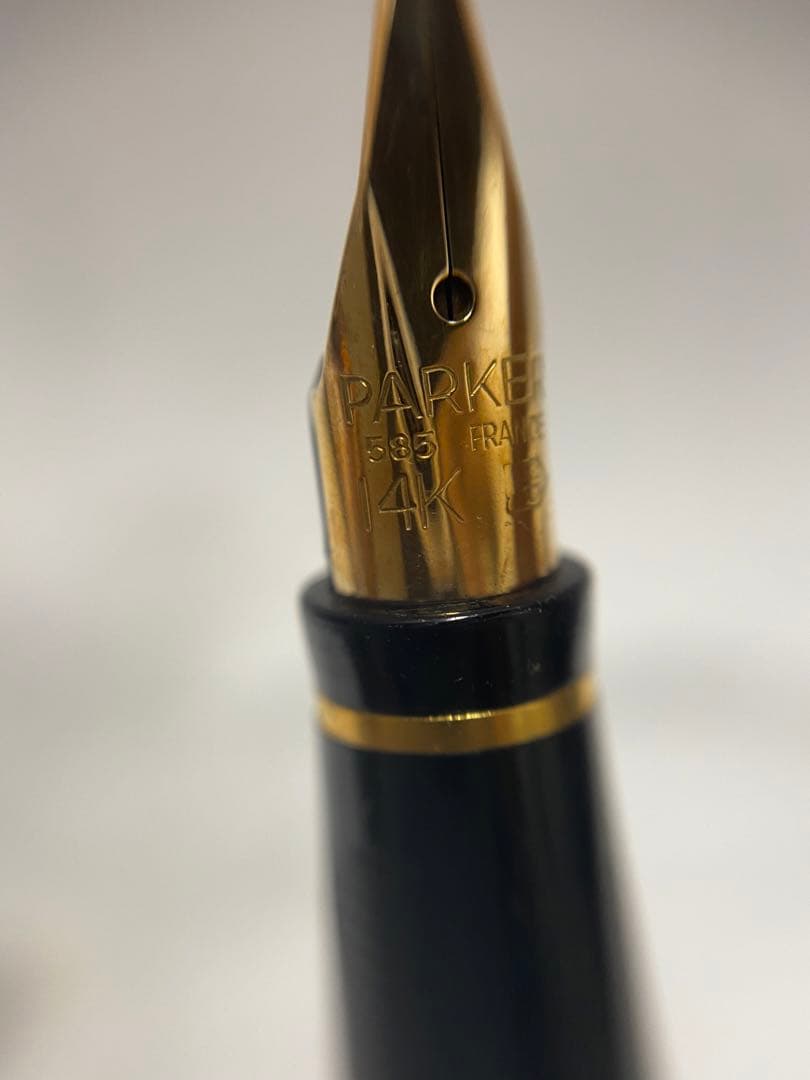 PARKER パーカー 万年筆フランス製 585 14K 2本セット