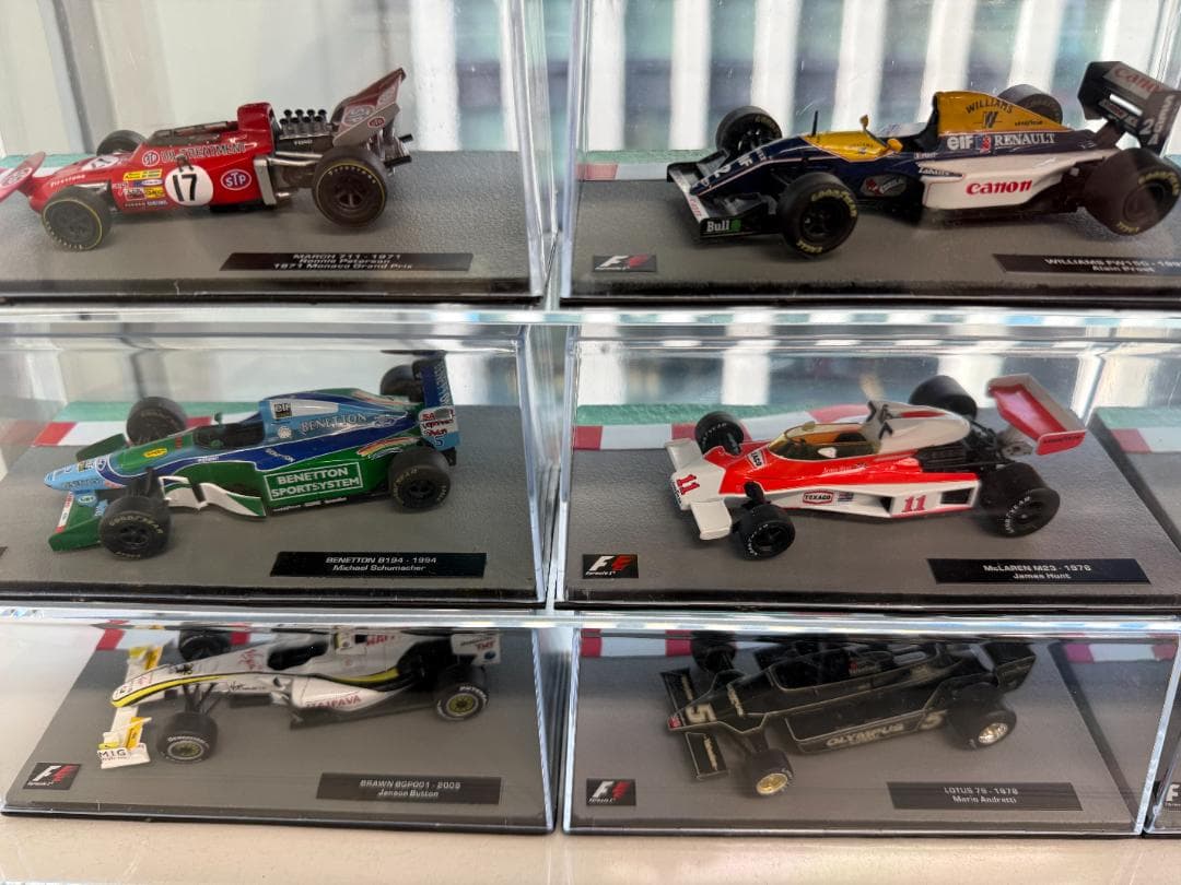 デアゴスティーニ　F1マシンコレクション29台セット