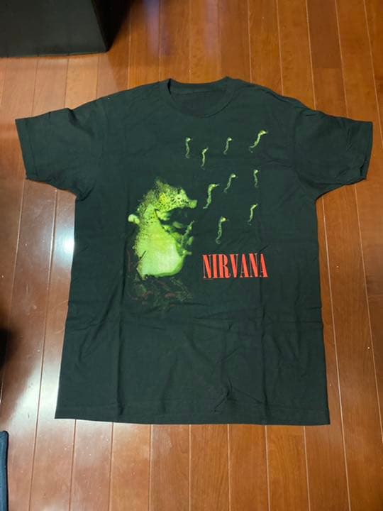 激レア NIRVANA Tシャツ バンドTシャツ カートコバーン ブラック