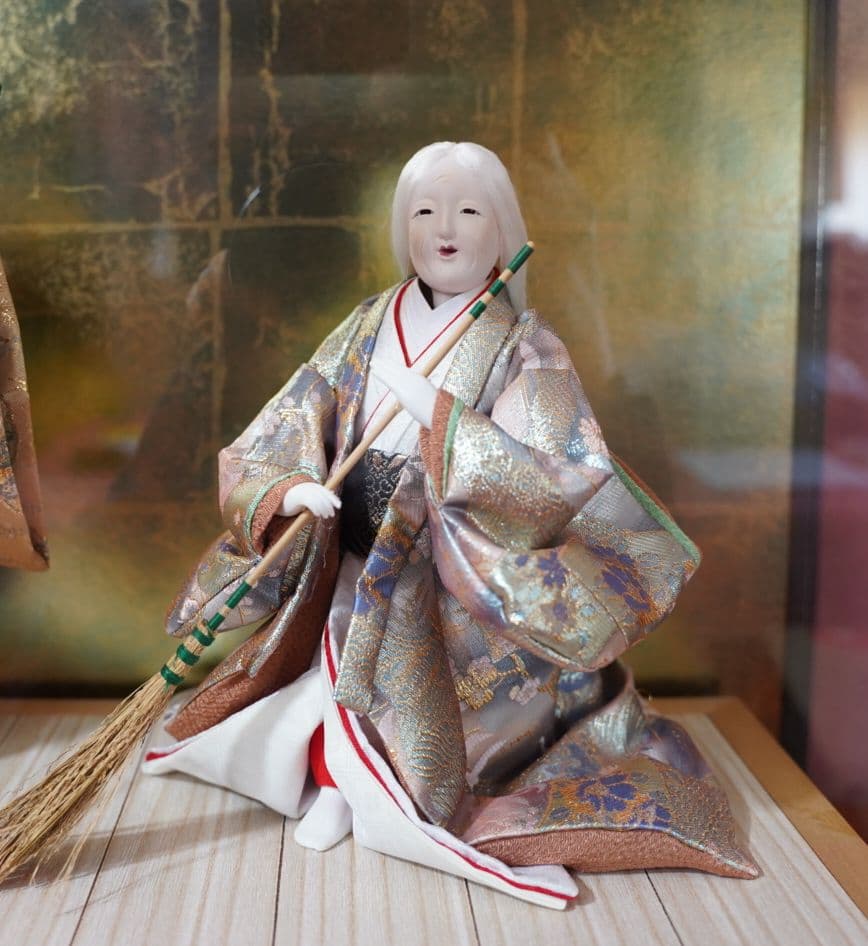 高砂人形 ガラスケース入り 長寿 十番 - メルカリ