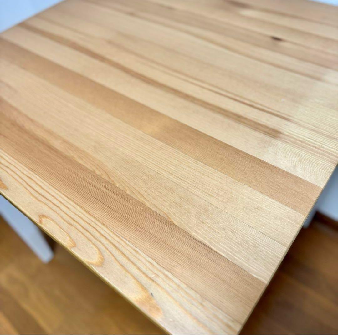 【お引き取り限定】 IKEA レールハムン2人用ダイニングテーブル チェアセット