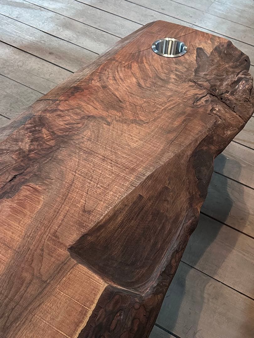 早い者勝ち！SALE！】 一枚板テーブル ウォールナット ベンチ ロー