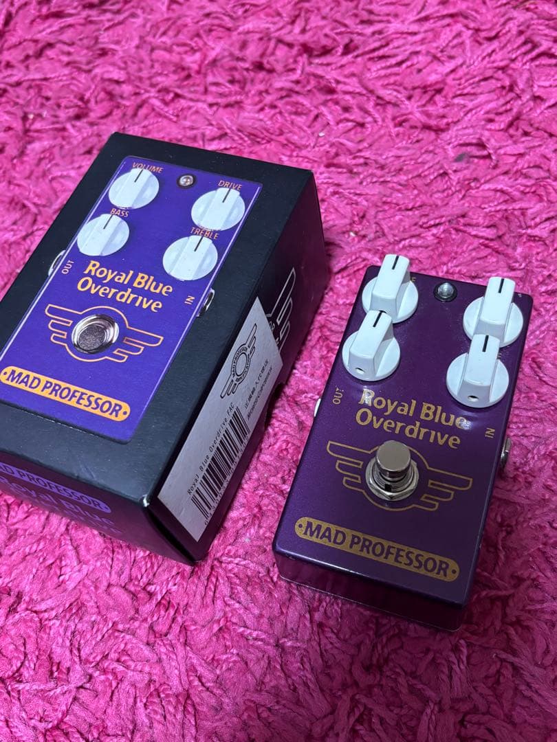 ギター MAD PROFESSOR  Blue Overdrive Mad Professor Royal Blue Overdrive Pedal - Free Shipping in Canada