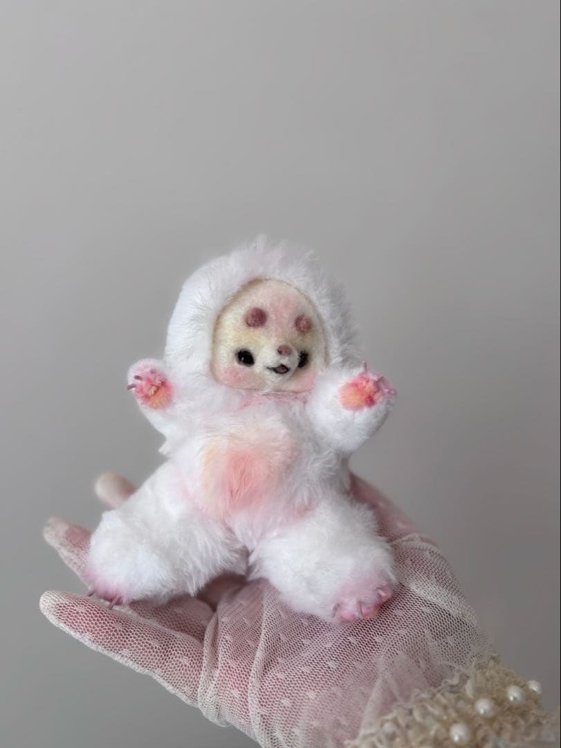 アートドール No.075 ましゅまろ幻獣 羊毛フェルト - メルカリ