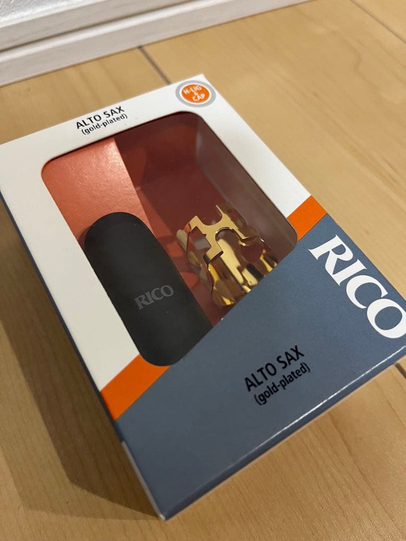 RICO ALTO SAX (gold-plated) Hリガチャー - メルカリ