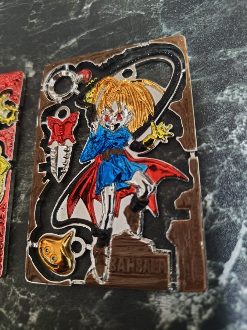 ドラゴンクエスト Ⅵ パキパキカード フルカラーメッキ 主人公 バーバラ