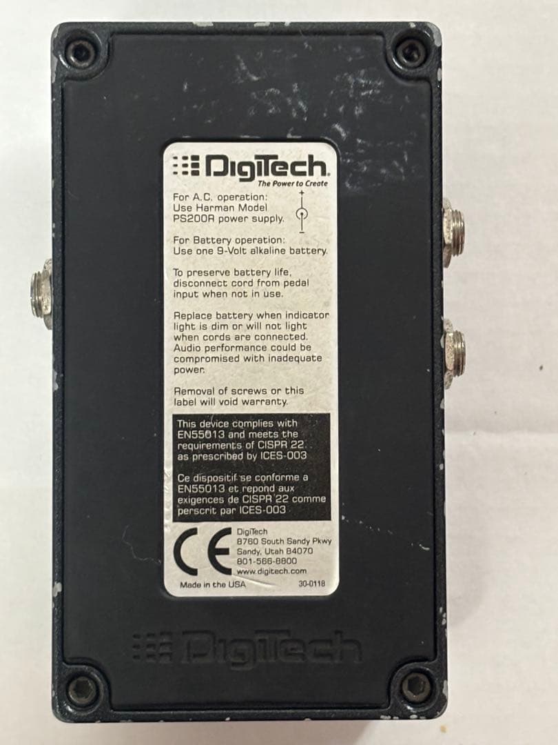 DigiTech L MASTER ヘヴィメタルディストーション