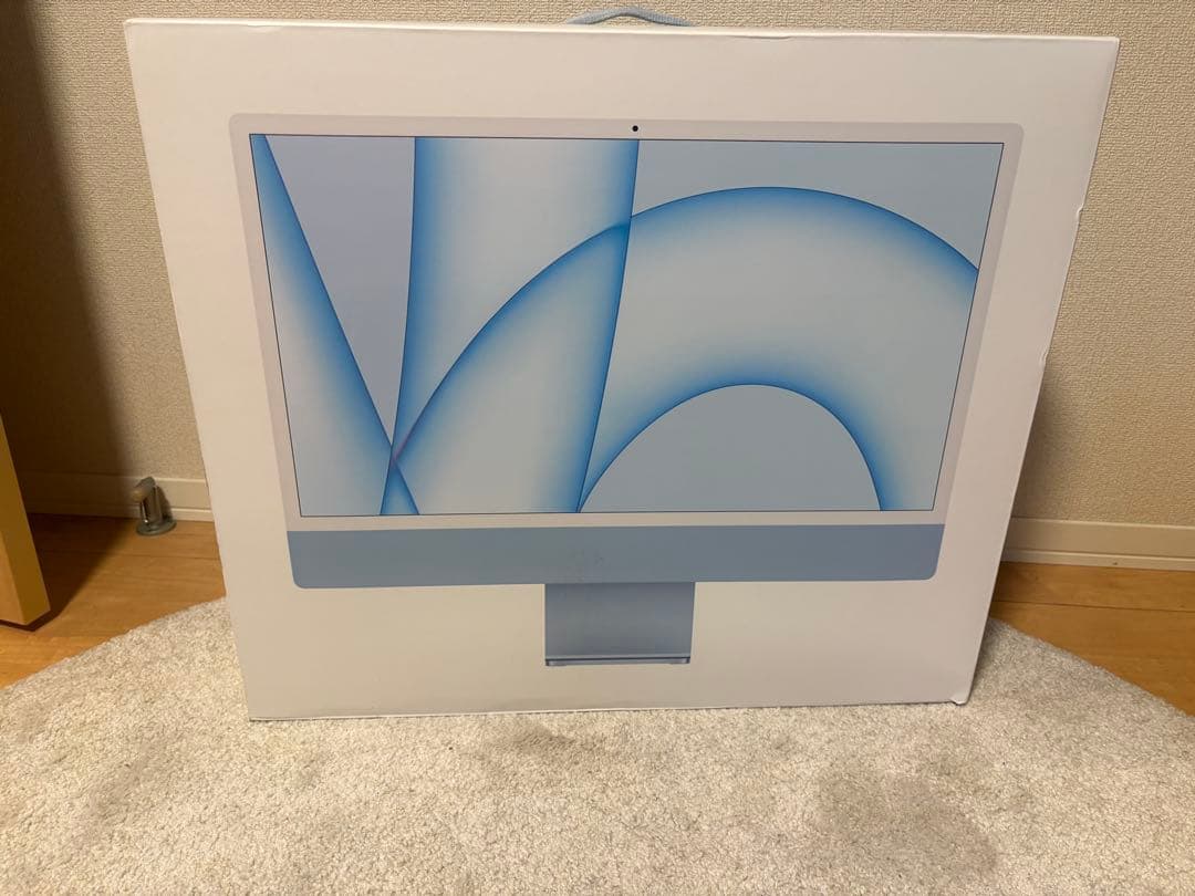 【美品】Apple iMac 24インチ ブルー 24インチiMac [整備済製品] 8コアCPUと8コアGPUを搭載したApple M4