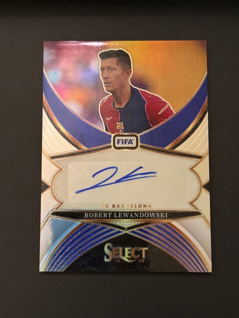 Panini Select ロベルト・レヴァンドフスキ サインカード - メルカリ