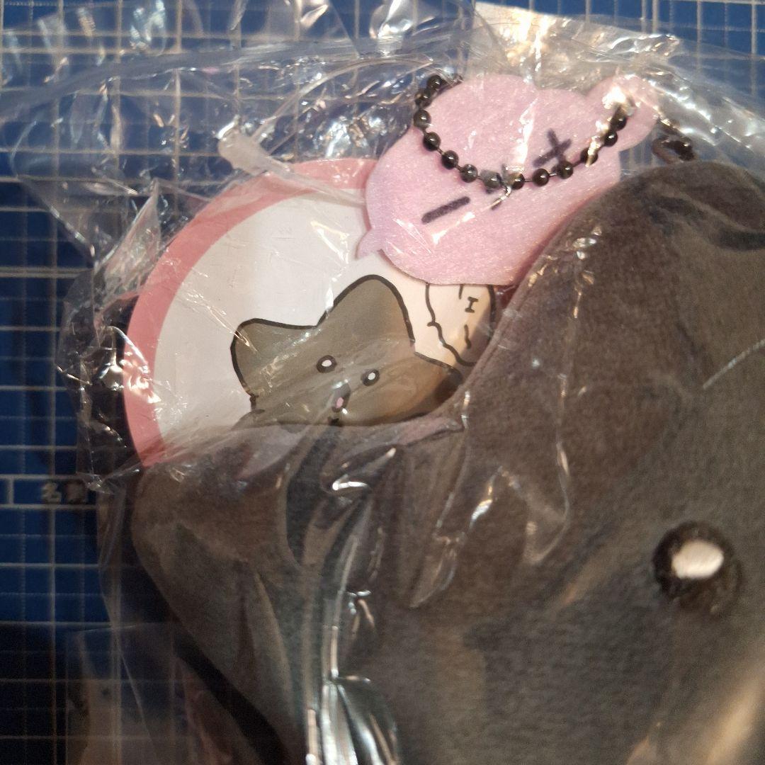 ちいかわ　黒い星　マスコット　ぬいぐるみ　　黒い流れ星　ナガノ