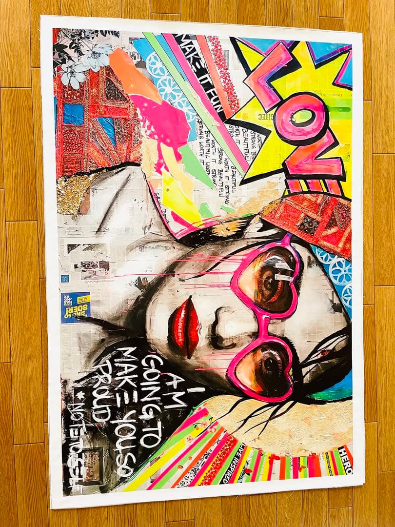 No.67♡超絶特大サイズ♡ ブランドアートポスター　バンクシー　バスキア　絵画