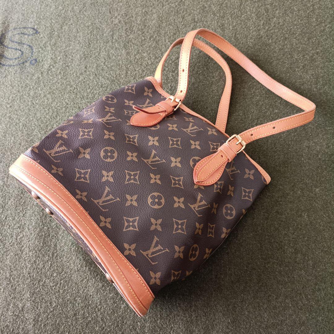 LOUIS VUITTON ルイヴィトン モノグラム バケットPM トートバッグ
