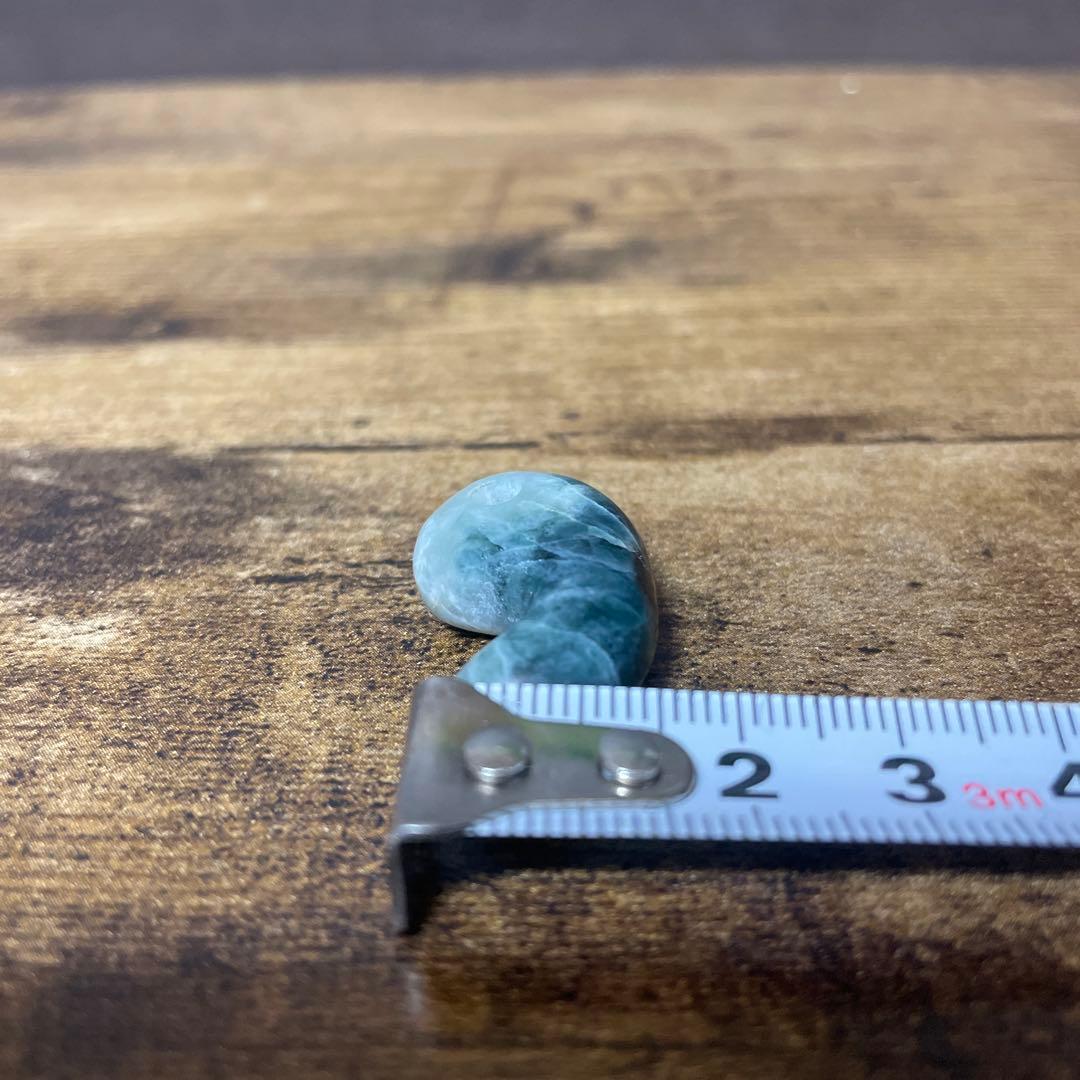 9g 茄子紺 勾玉 糸魚川 翡翠 青