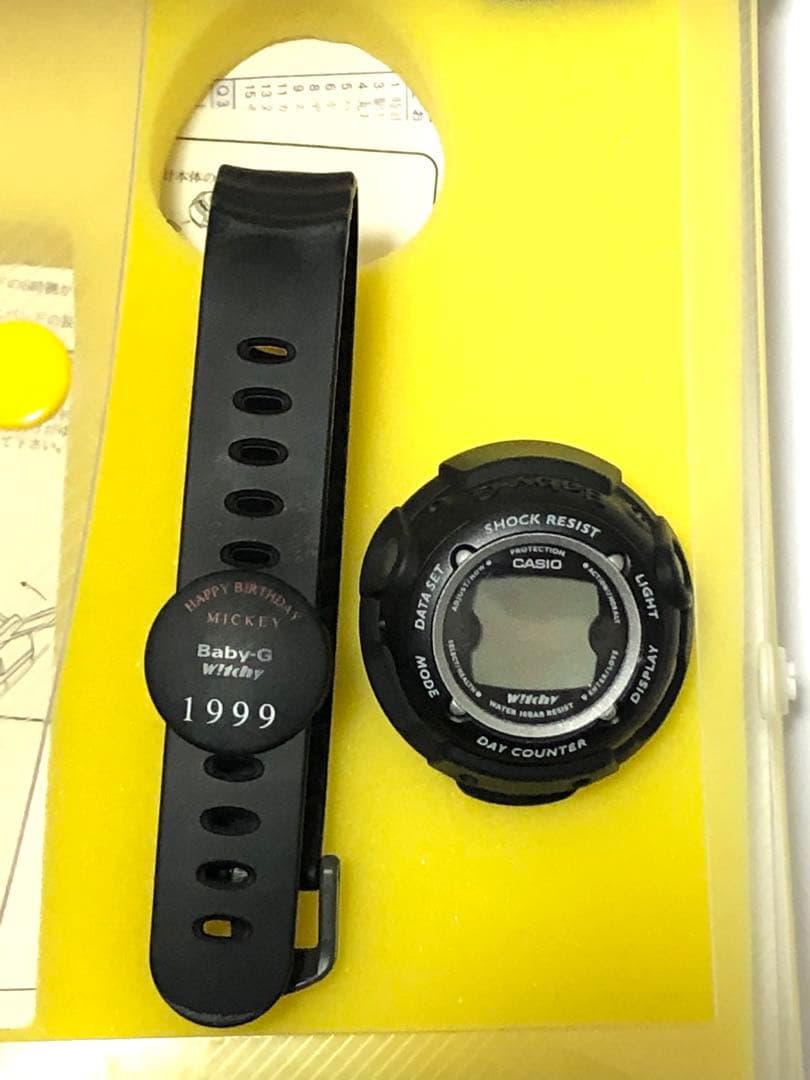 Disney ミッキーマウス　レトロ レア　希少　CASIO Baby-G