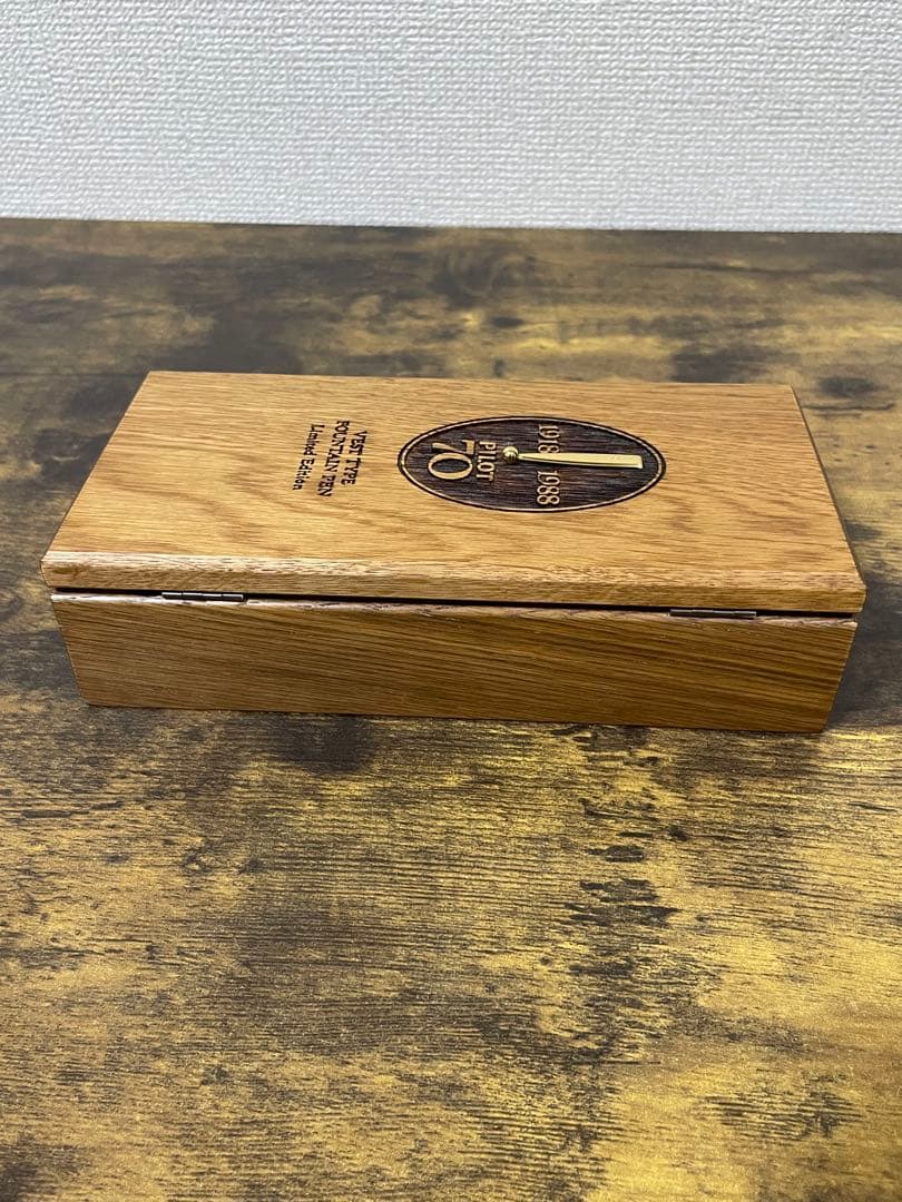 未使用 1988年製 パイロット 創業70周年 シリアルナンバー入 FM 万年筆