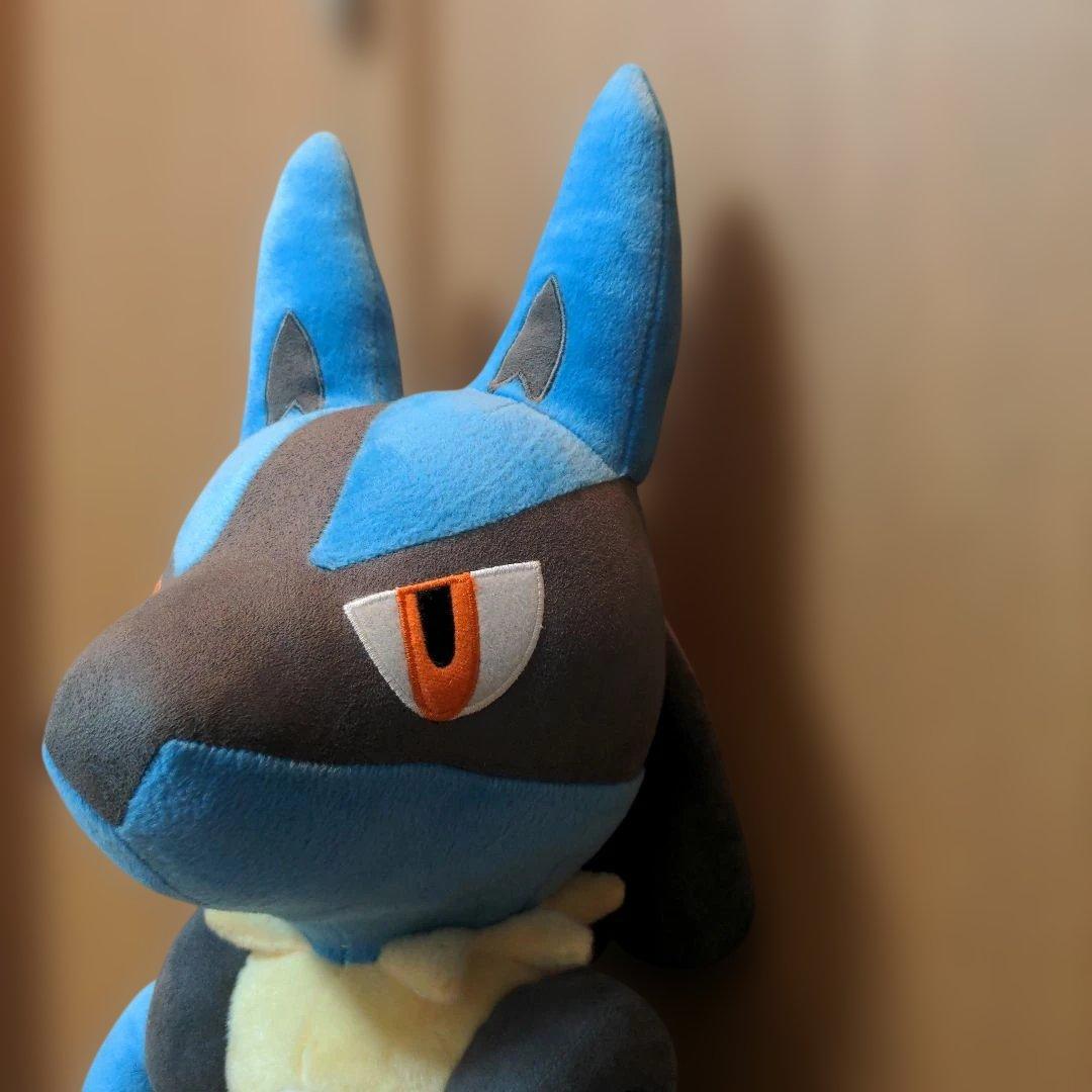 ポケモン　ポケットモンスター　ルカリオ　ぬいぐるみ　特大　ハートランド