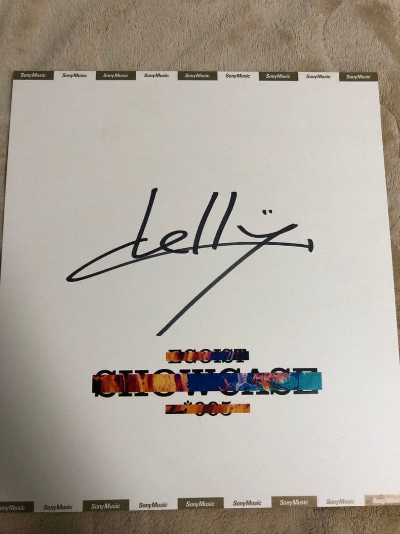 EGOIST chelly 直筆サイン入り色紙