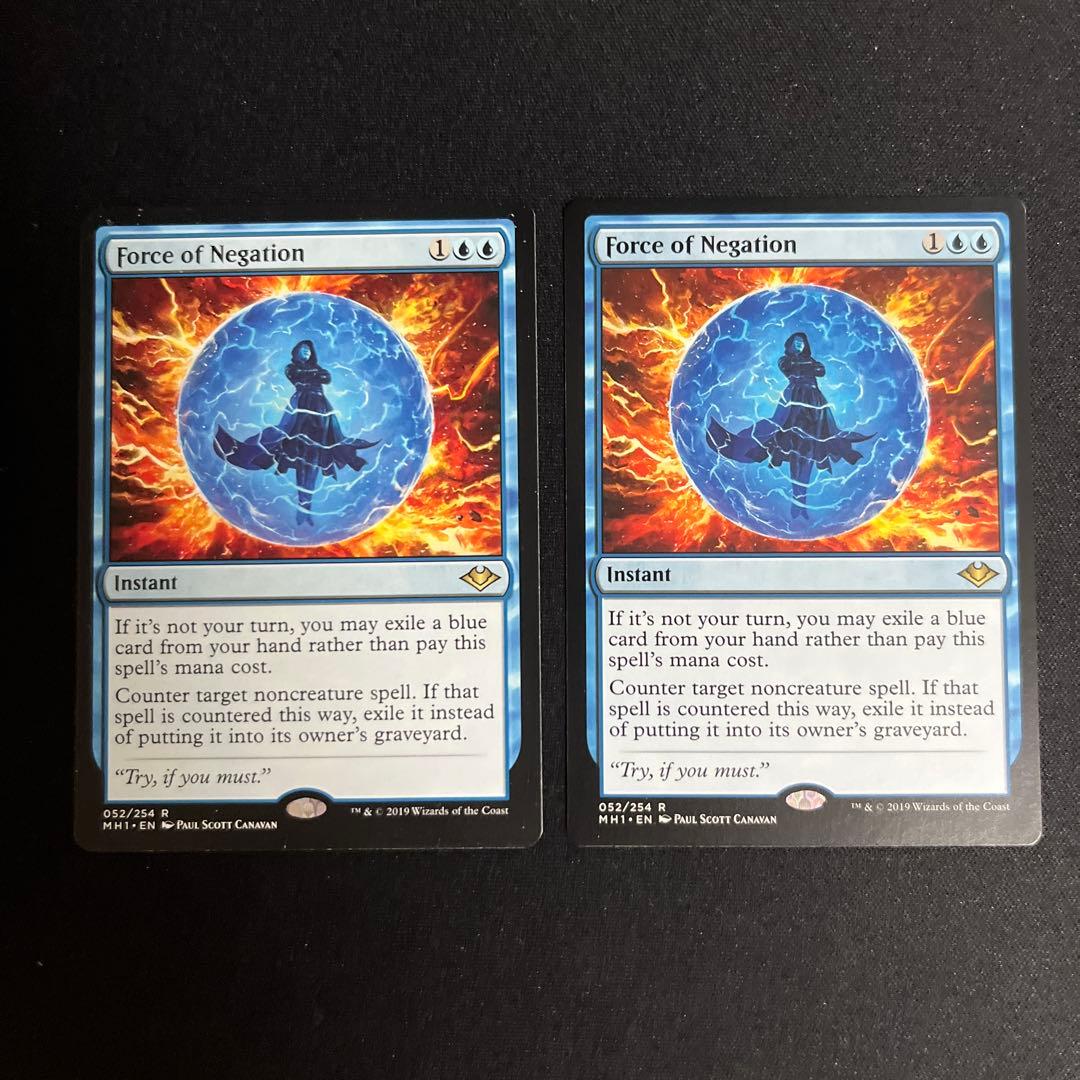 英語版　否定の力　2枚セット MTG 否定の力 日本語 2枚セット mtg 否定の力 日本語2