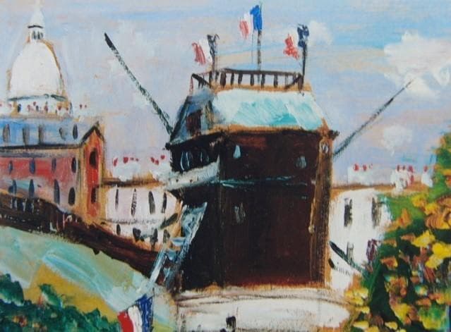 モーリス・ユトリロ【Le Moulin de Montmartre】