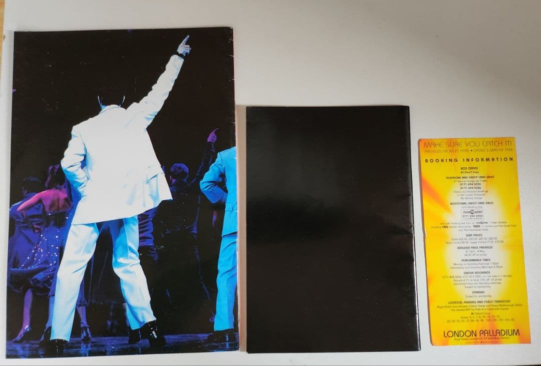 希少】SATURDAY NIGHT FEVER◇パンフレットセット◇1998年