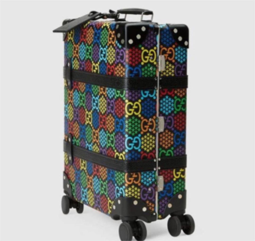 GUCCI×グローブトロッター 2020 サイケデリック キャリーバック