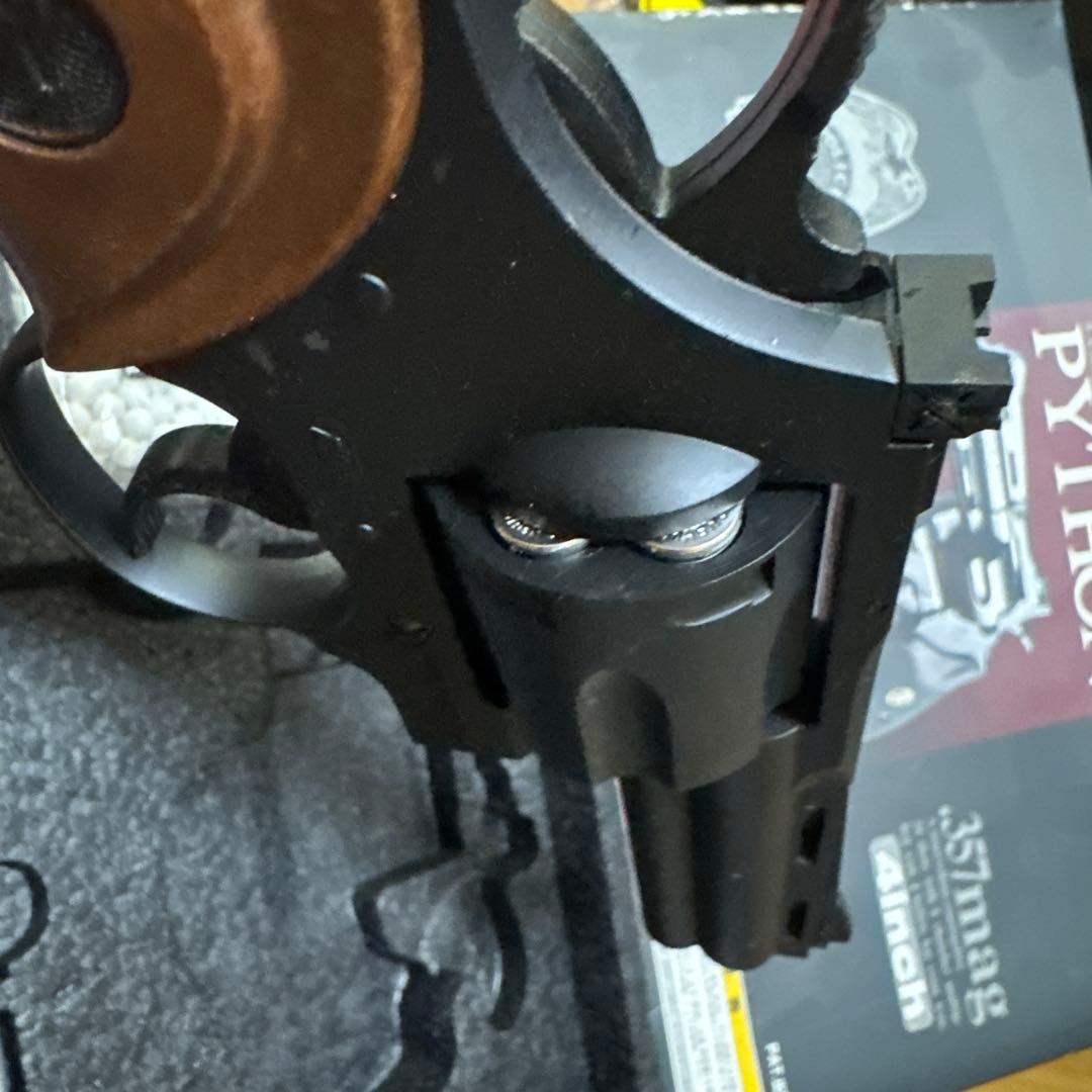 COLT PYTHON 357mag ガスガン 4インチ