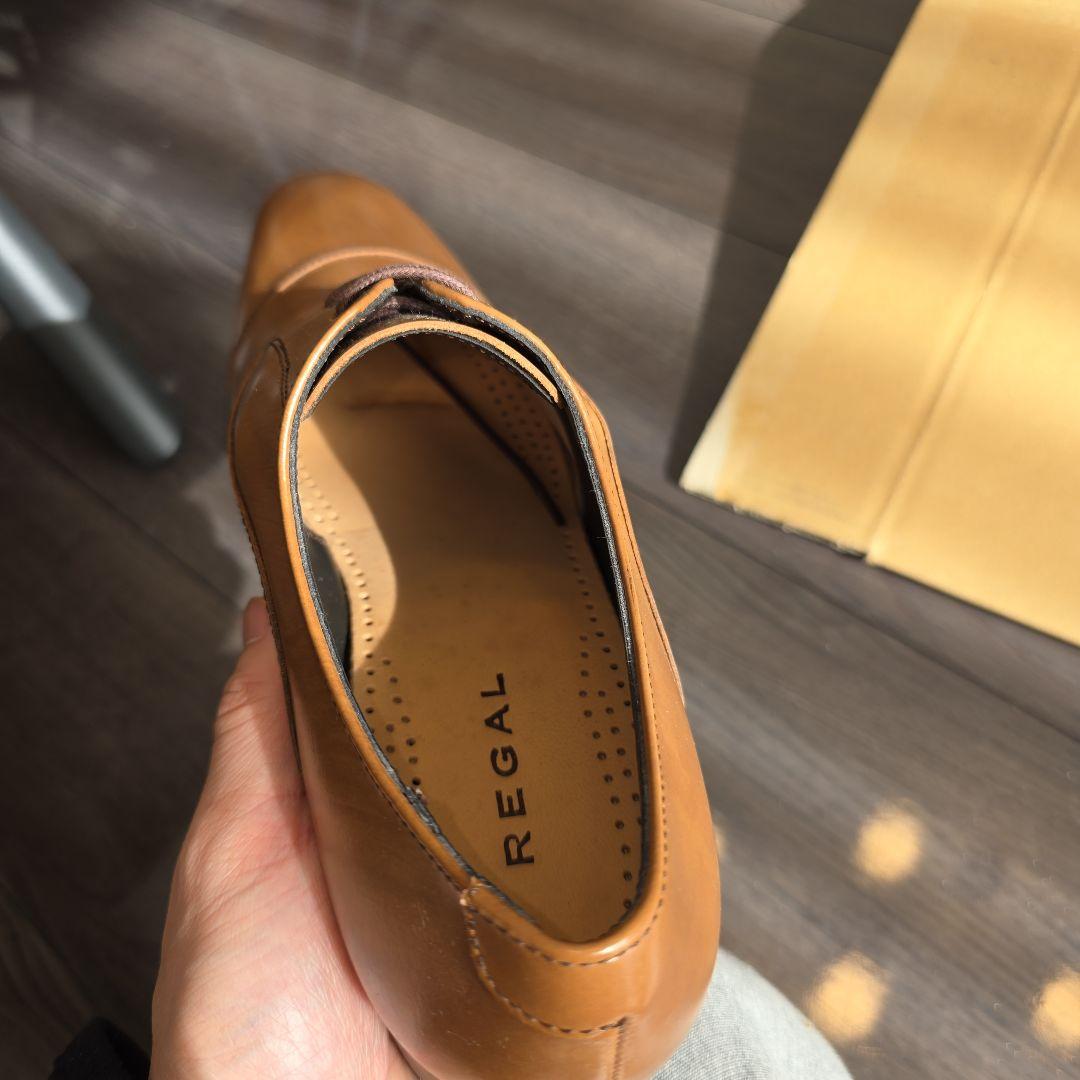 ❤*迎様 REGAL ブラウン ドレスシューズ レースアップ