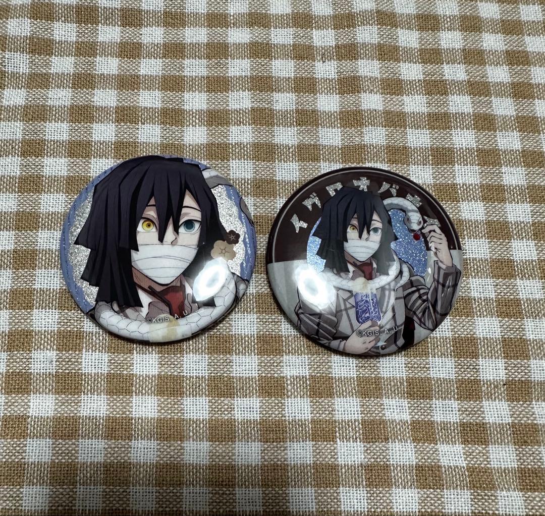 鬼滅の刃 伊黒小芭内 缶バッジ セット売り - メルカリ