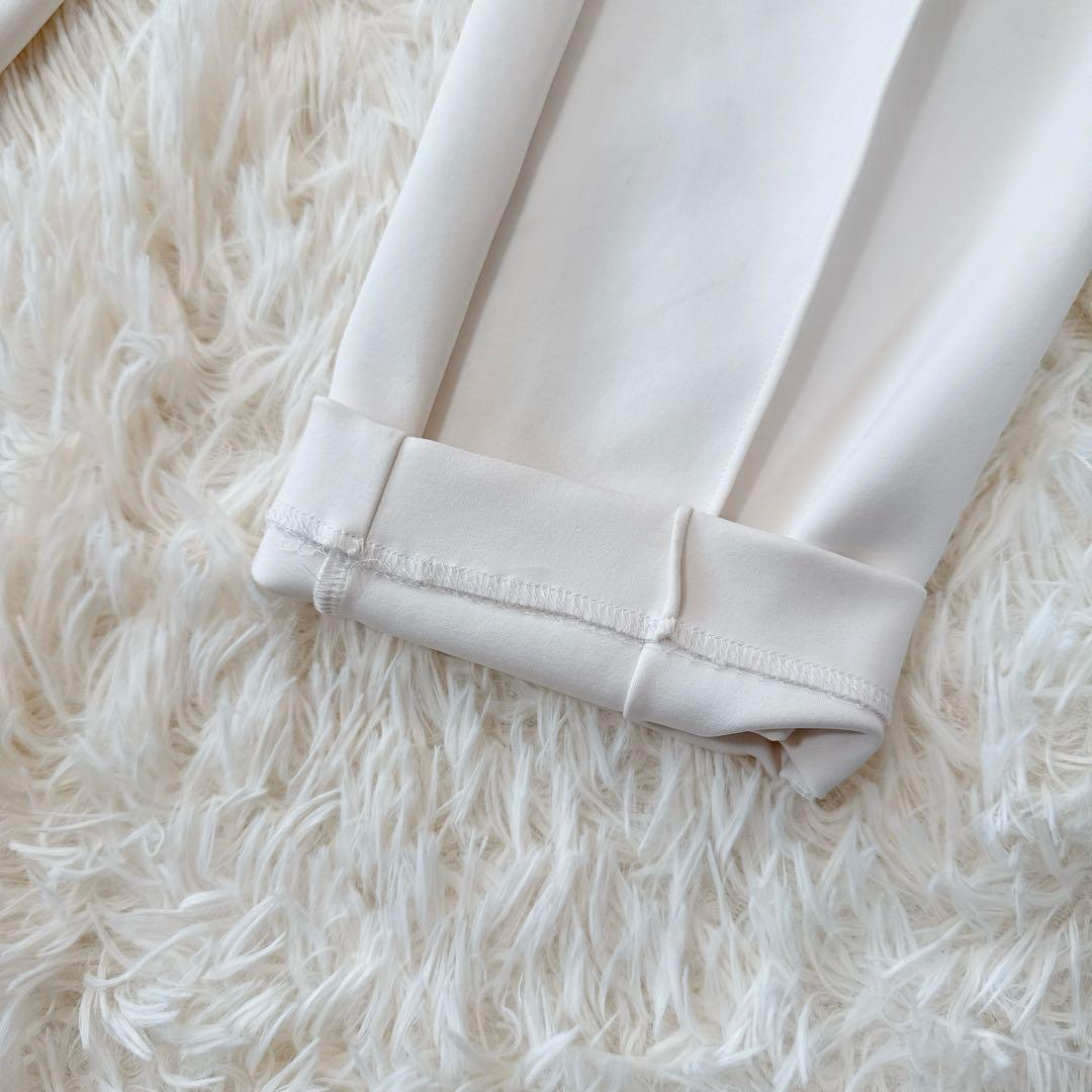 美品　OHGA　マシュマロパンツ　ミルク　XS