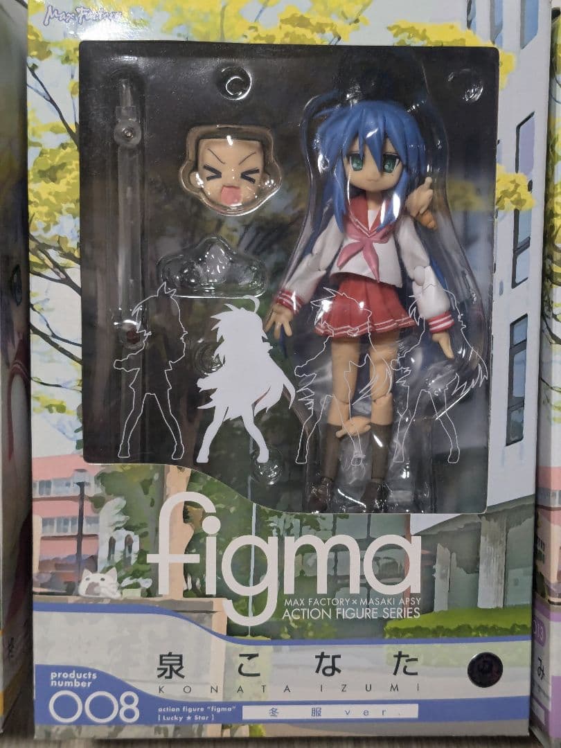 未開封】らき☆すた figma 冬服Ver 4体セット