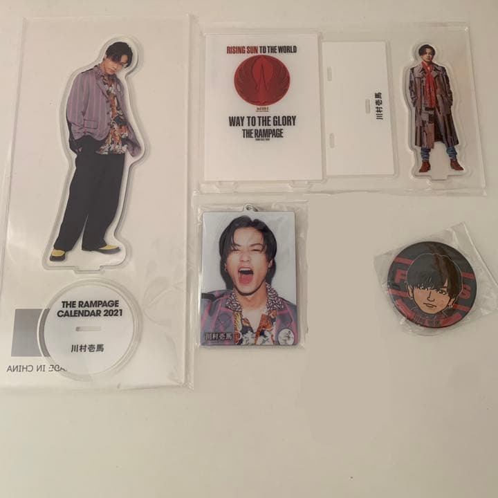 THERAMPAGE ランペ 武知海青缶バッジセットレアバラ売り可