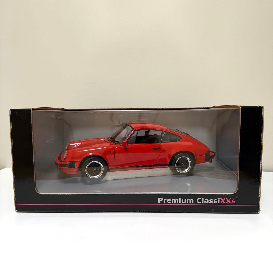 1/12 ポルシェ　911　カレラ　 3.2 クーペ　レッド　ドア開閉