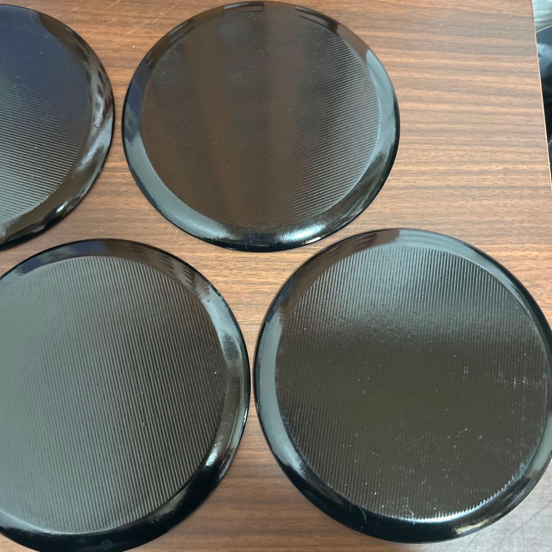 毧前漆器 丸梅鉢 梅型銘々皿 5枚セット 箱付き