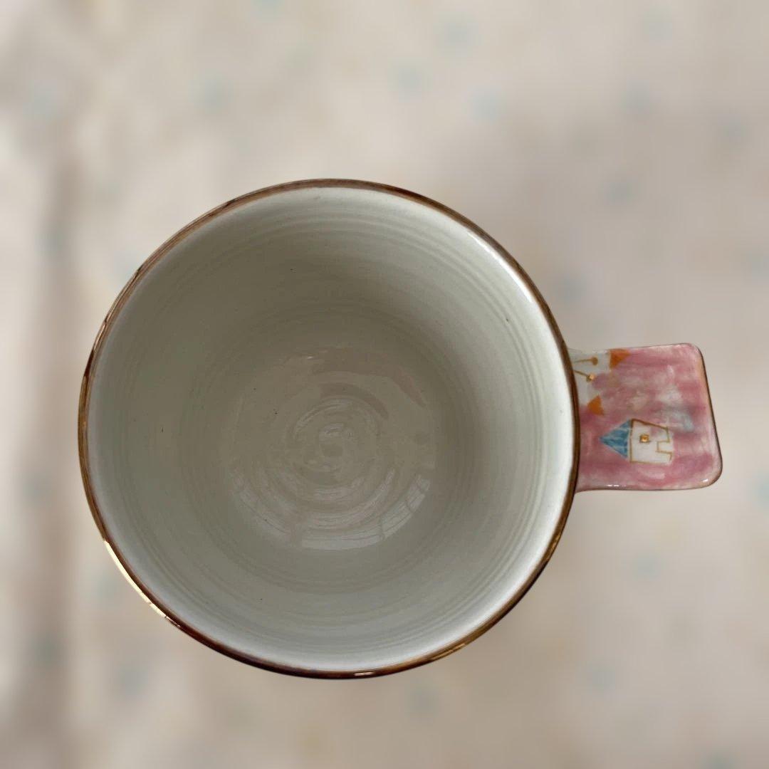 ウエダキヨアキ展 「半磁金彩」のマグカップとお皿 : Galerie Steine