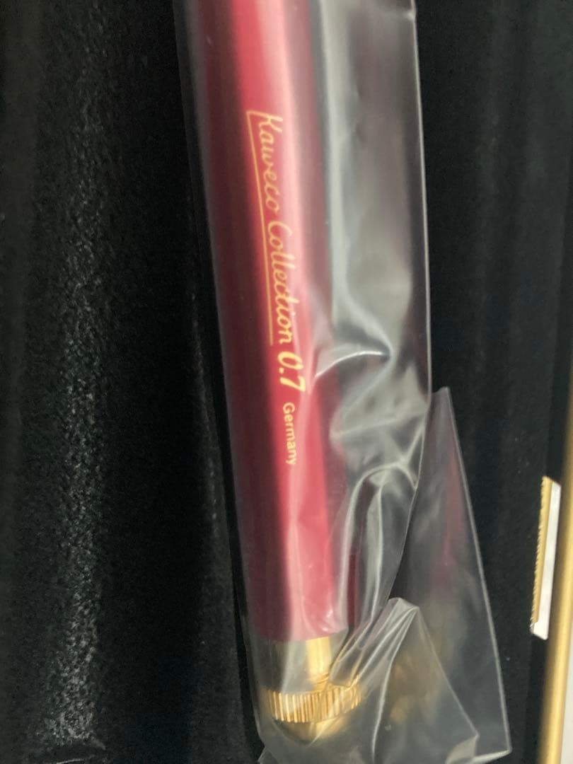 【新品・未使用品】カヴェコスペシャル　ペンシル・ボールペン　レッド　2本セット