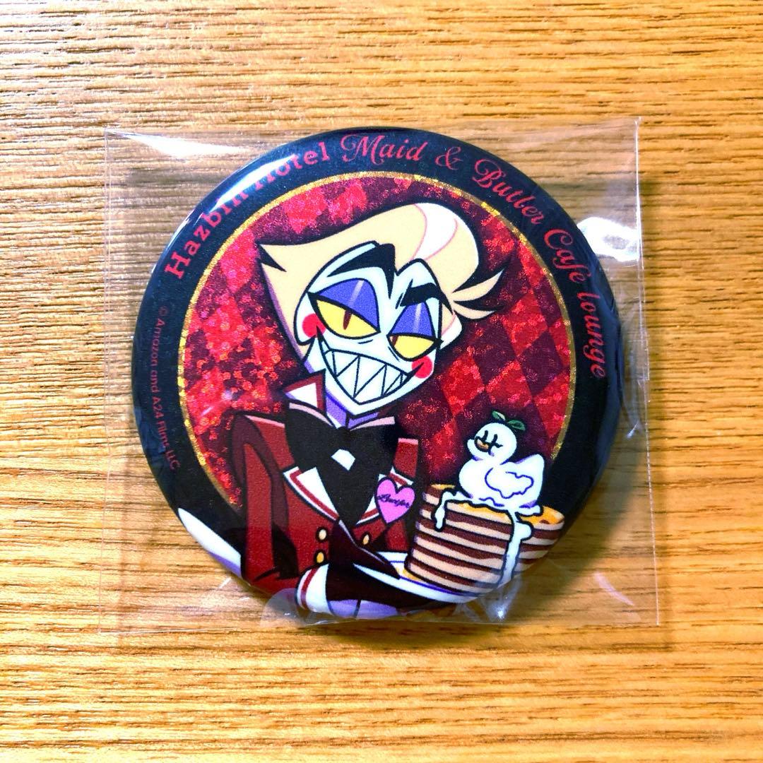 ハズビンホテル アニメイトカフェ ルシファー 缶バッジ - メルカリ