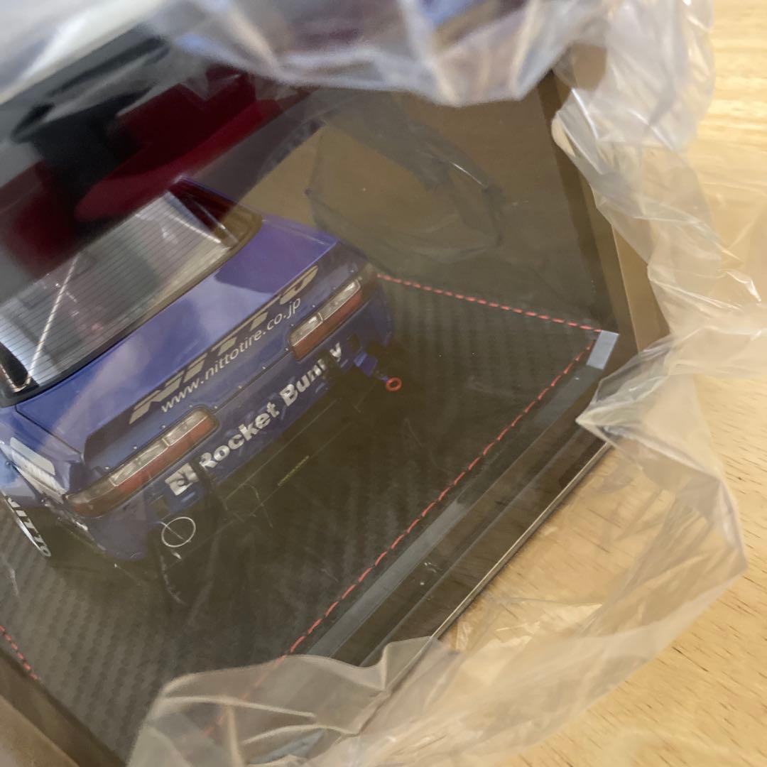 専用　イグニッションモデル　1/18 ロケバニ　S13シルビア