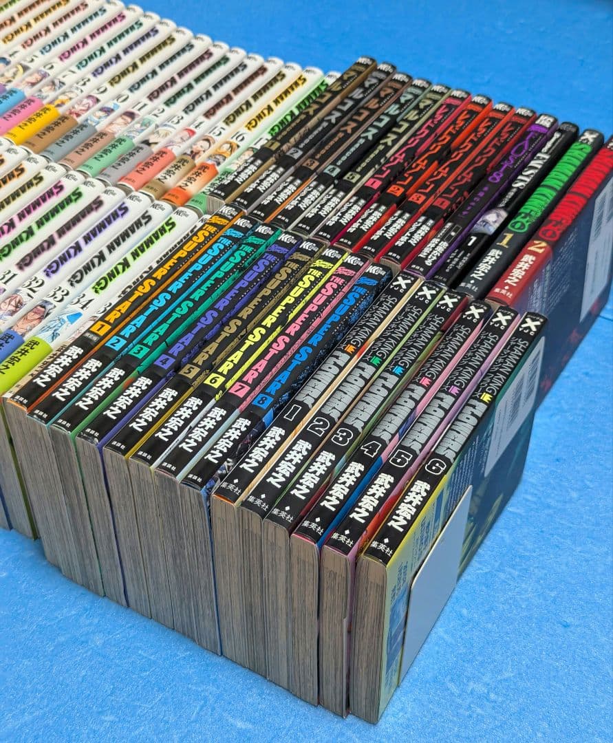 【初版・帯付き多数】シャーマンキング 全巻1〜35巻 ＋α 関連　計62冊セット
