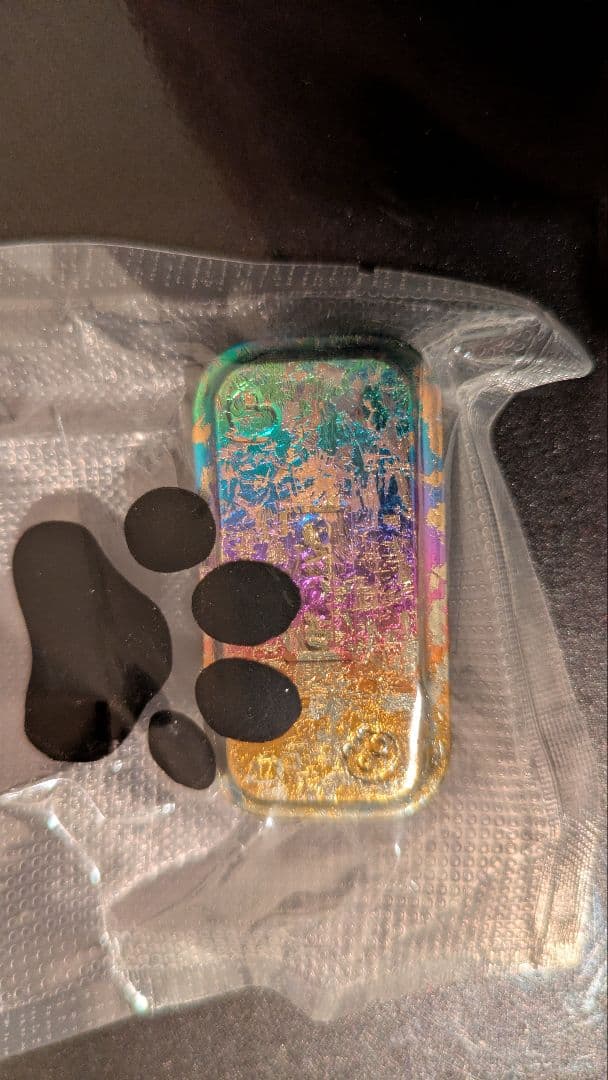 「正規品」猫神 EDC 音叉磁気プッシュカード　フィジェットトイ　EDC