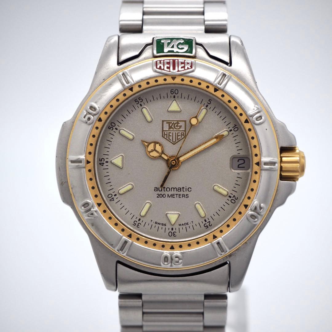 専用311 稼働【美品】TAGHEUER 時計　メンズ　4000 自動巻き　AT