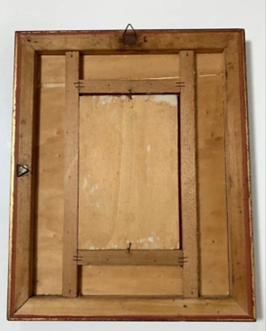 油彩画 ヴェネツィア 運河風景 絵画 額縁付き インテリア アート 匿名発送 r