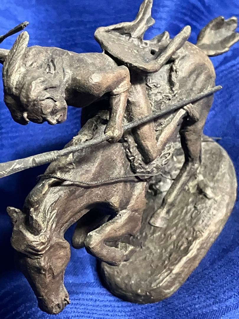 The Cheyenne 騎馬像 フレデリックレミントン