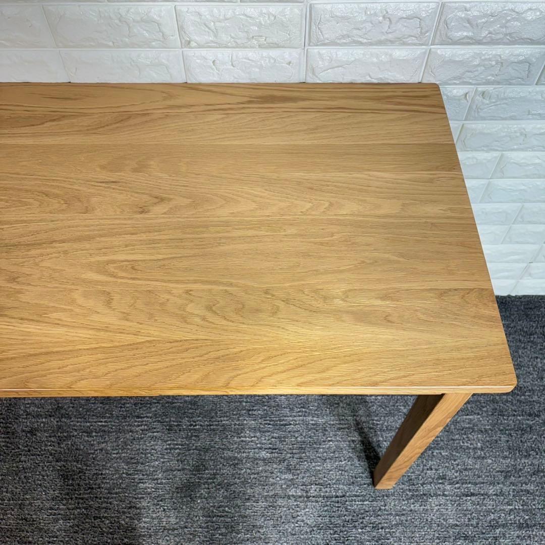 MUJI 無印良品 木製デスク オーク材 天然木 机 テーブル 家具 A034
