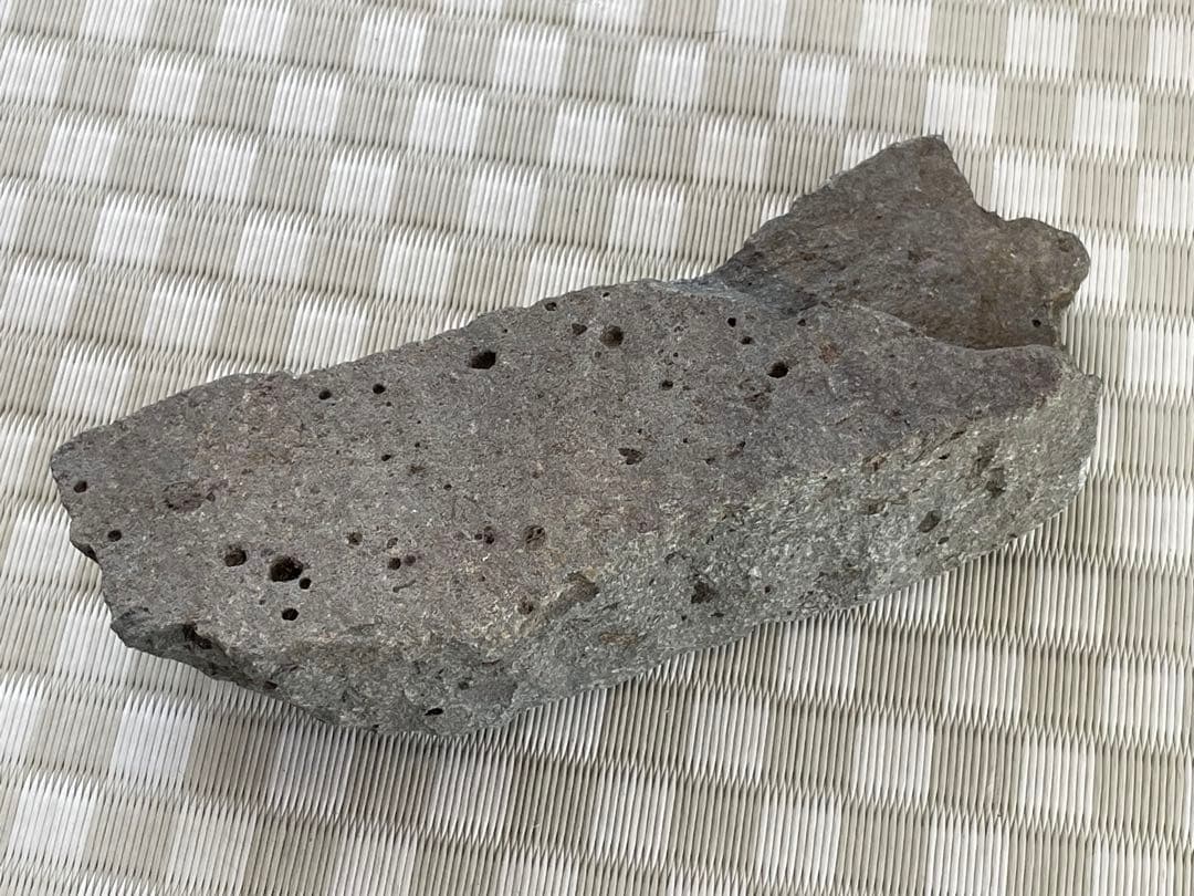 朝倉氏館跡から出た笏石、火縄銃の玉　戦国　落城