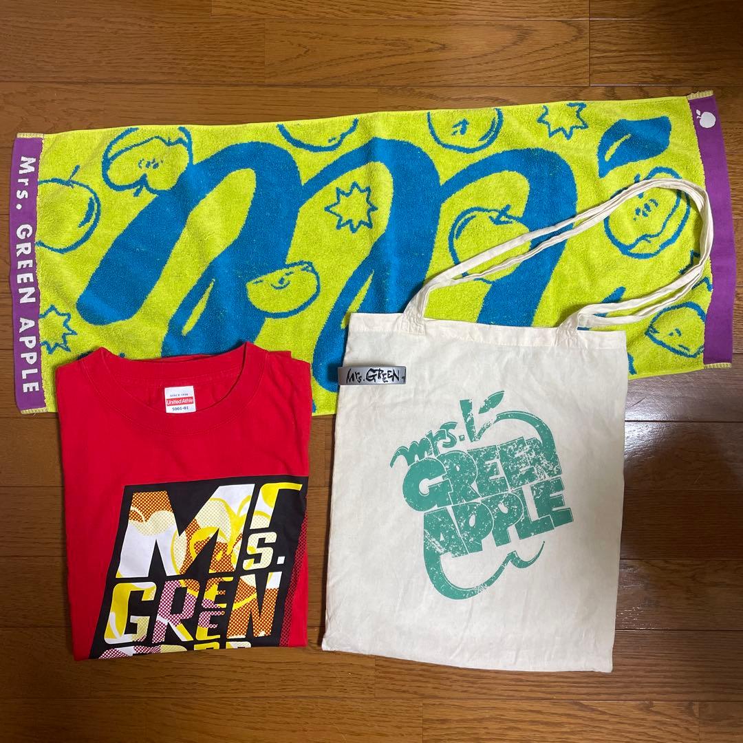 最終値下げ！Mrs. GREEN APPLE グッズ4点セット - メルカリ