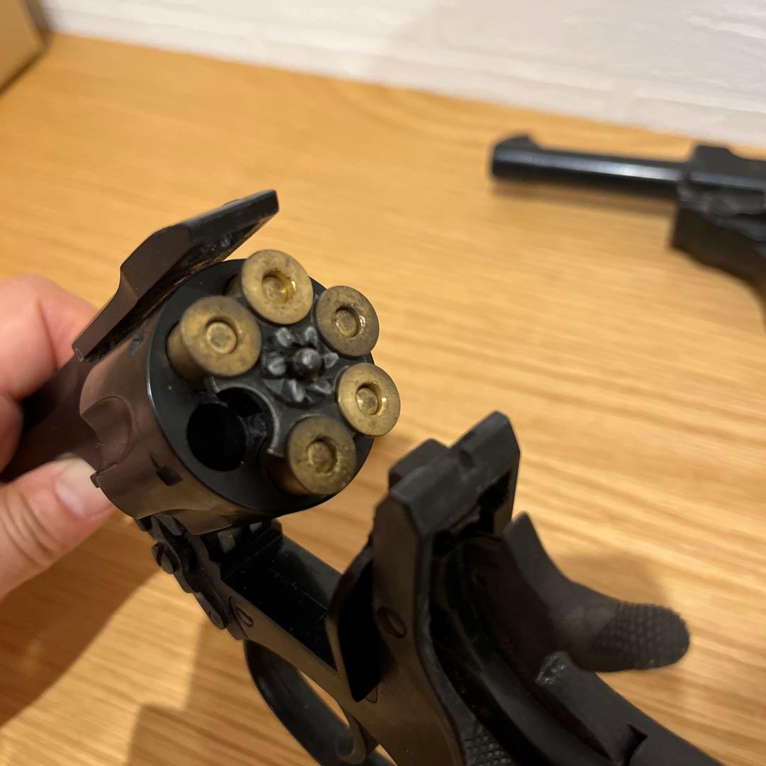 トイガン　マルシン　ワルサーP38 リボルバー　樹脂製