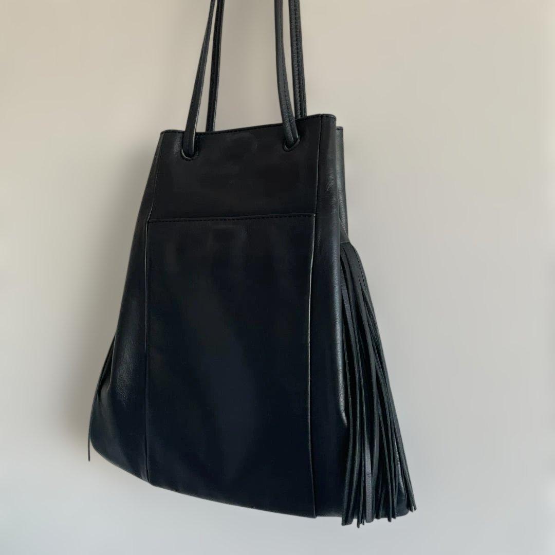 ear PAPILLONNER イア パピヨネ フリンジバッグ ショルダー 本革