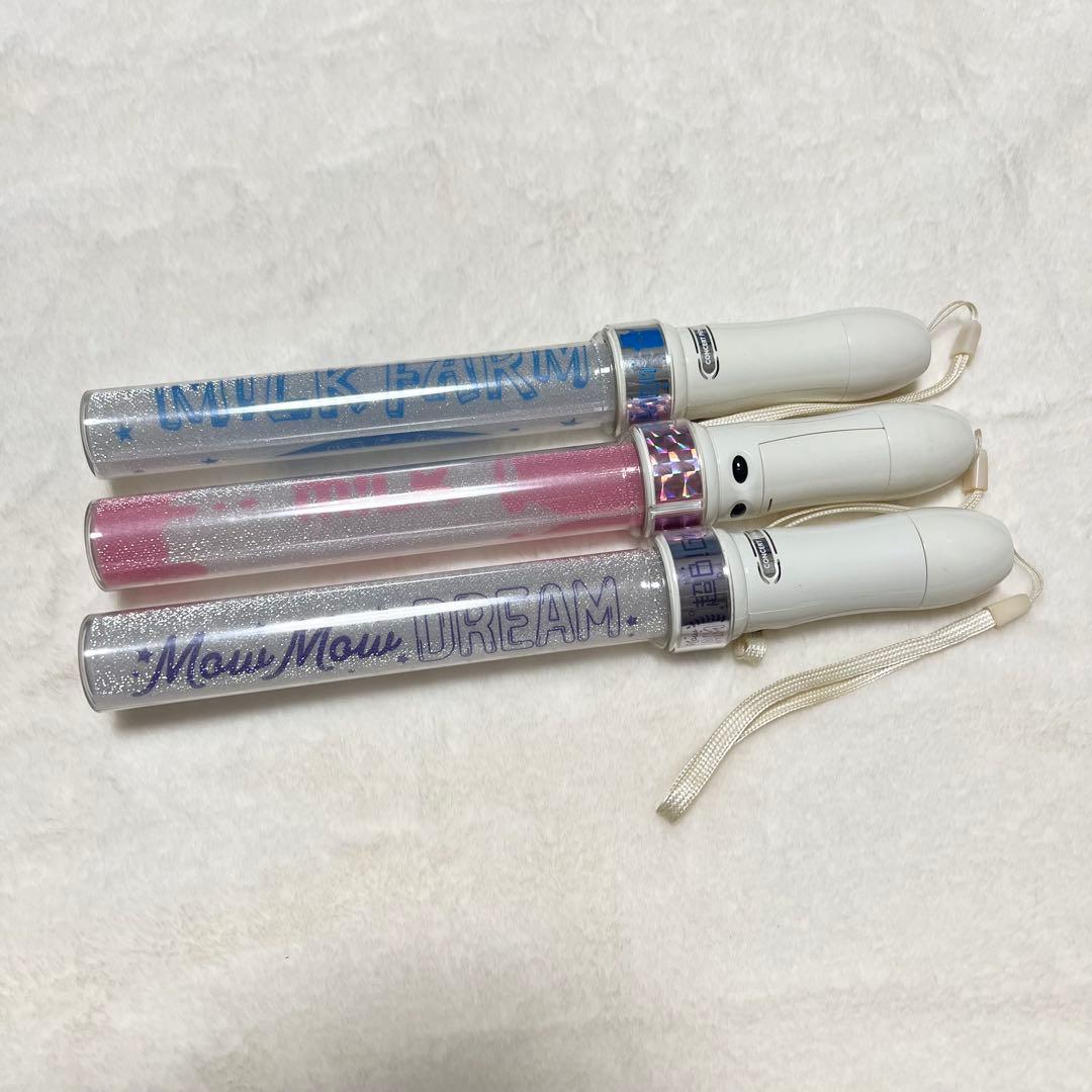 ren M!LK カラチェン ペンライト 3点 缶バッジ2点