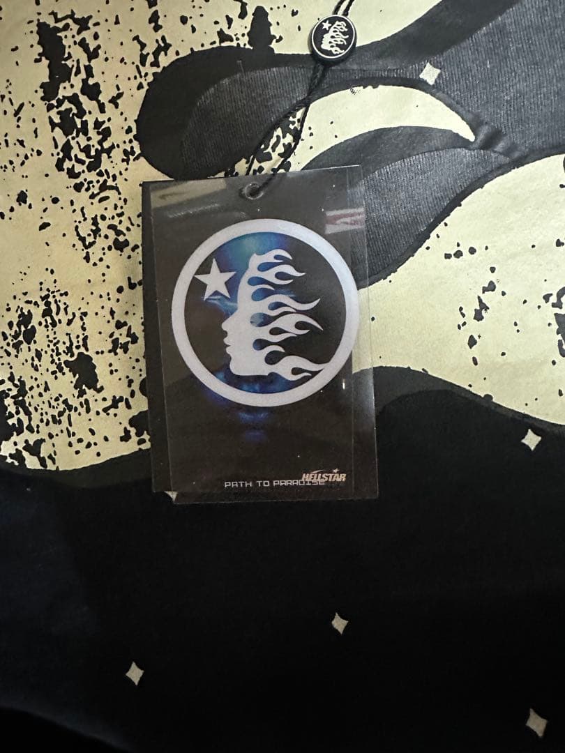 Hellstar フレイムデザイン パーカー